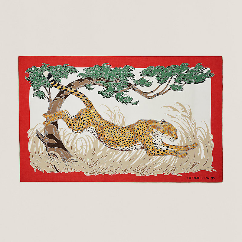 人気！【Hermes】Pareo with \"Mors a Jouets Detoure\" print mors-a-jouets-detoure-tatoo-